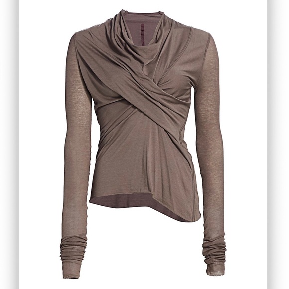 Rick Owens Tops - Rick Owens Lilies Long Sleeve Top